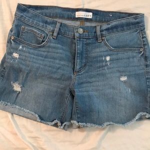 LOFT Denim Shorts